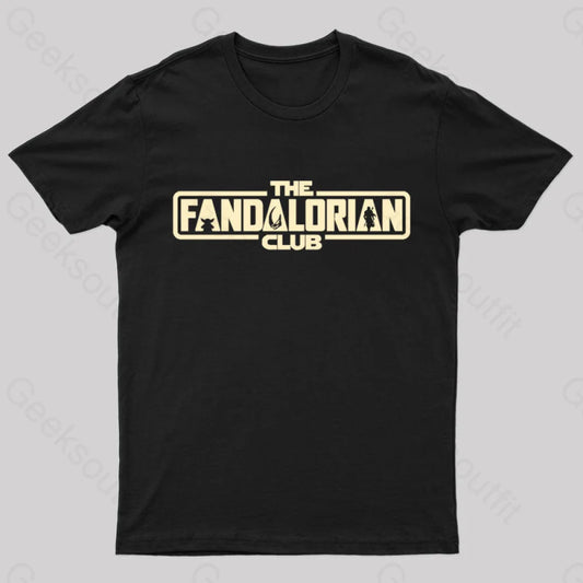 The Fandalorian Club Nerd T-Shirt Black / S