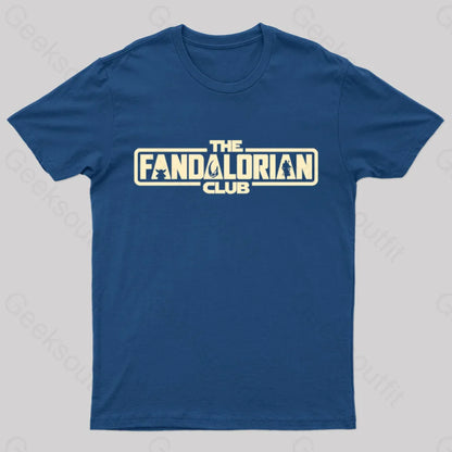 The Fandalorian Club Nerd T-Shirt Navy / S