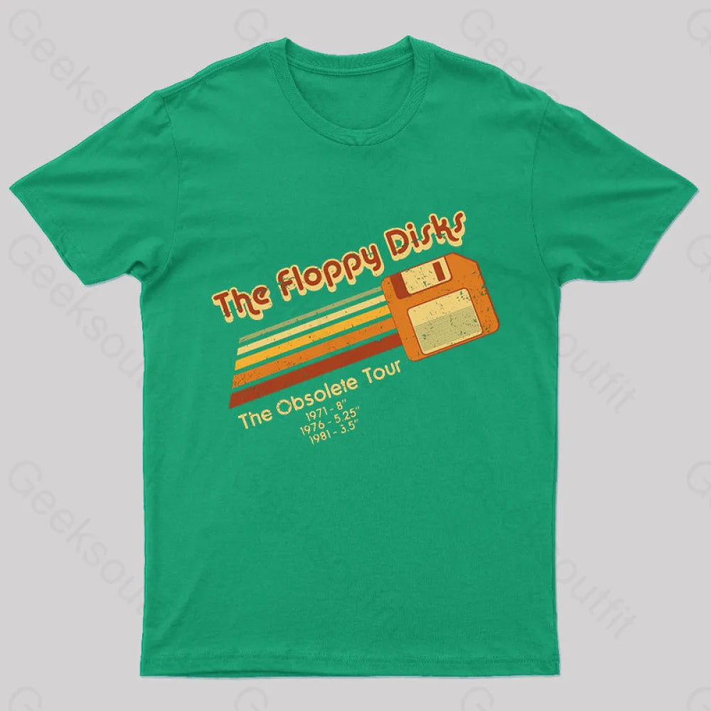 The Floppy Disks Vintage T-Shirt Green / S