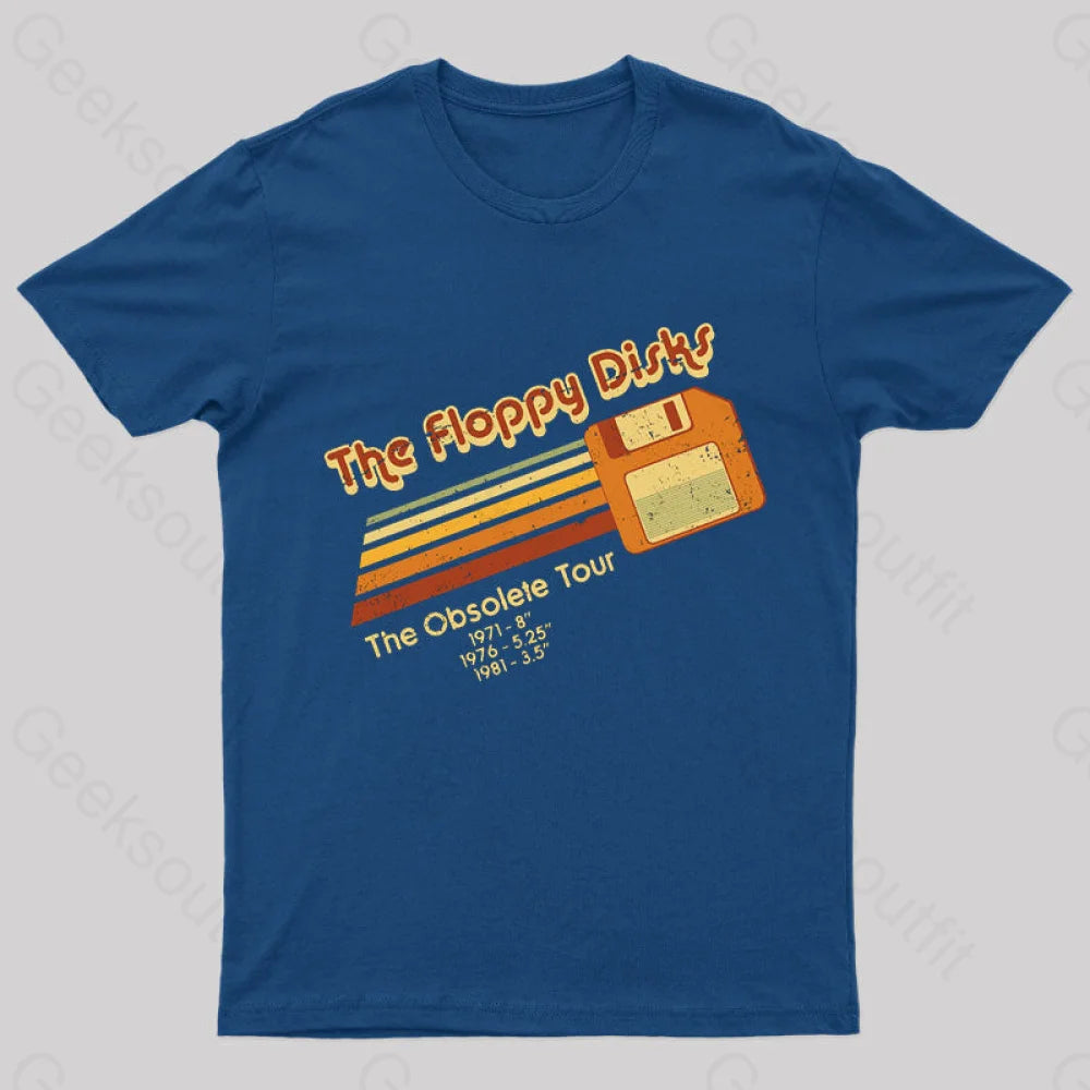 The Floppy Disks Vintage T-Shirt Navy / S