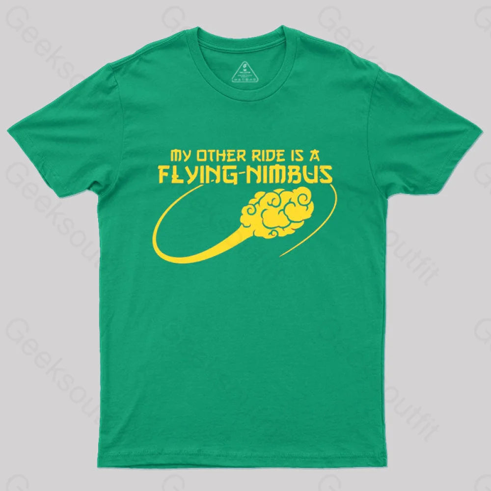 The Flying Nimbus T-Shirt Green / S