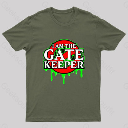 The Gatekeeper Nerd T-Shirt Army Green / S