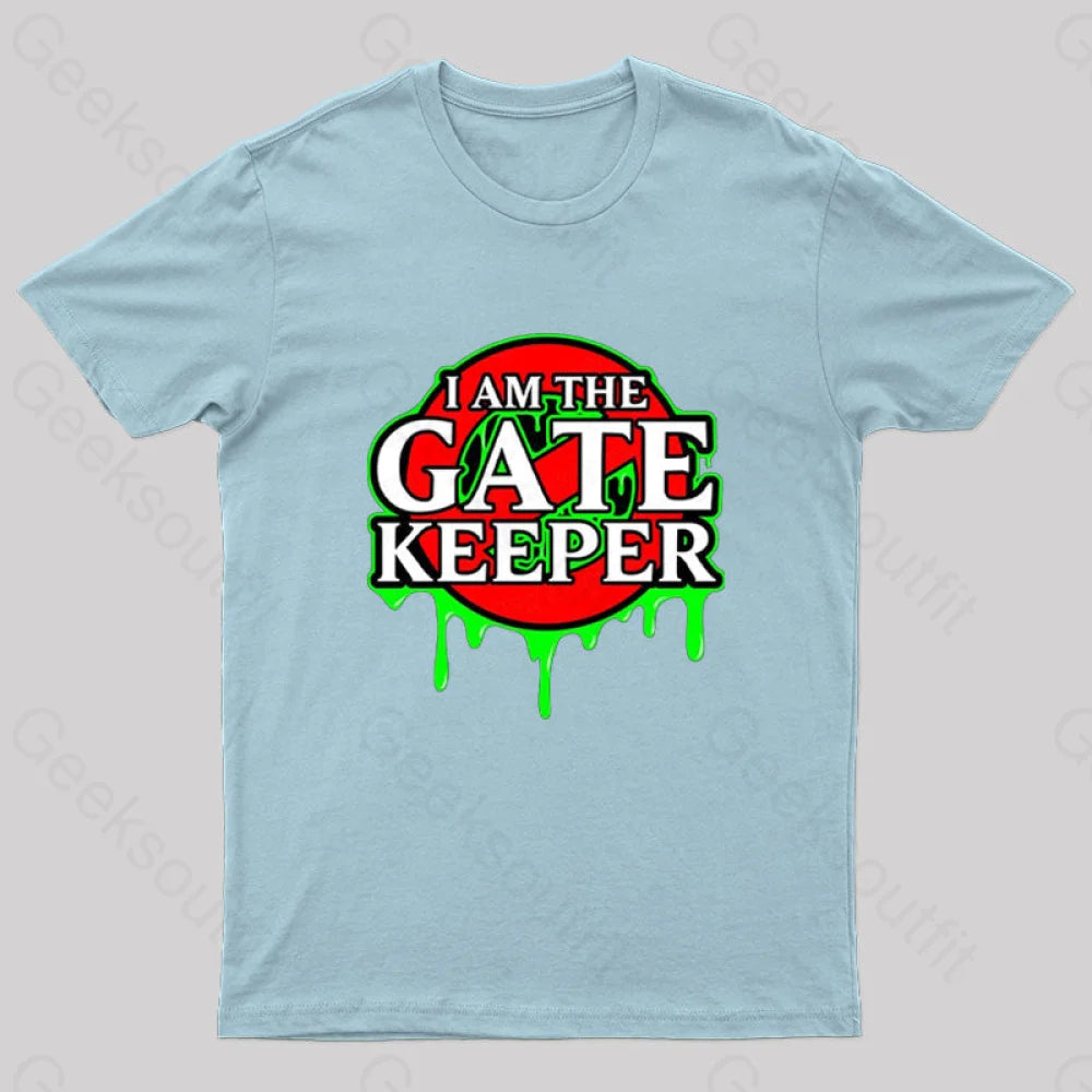 The Gatekeeper Nerd T-Shirt Light Blue / S