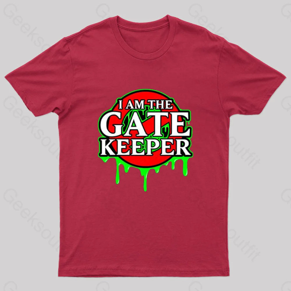 The Gatekeeper Nerd T-Shirt Red / S