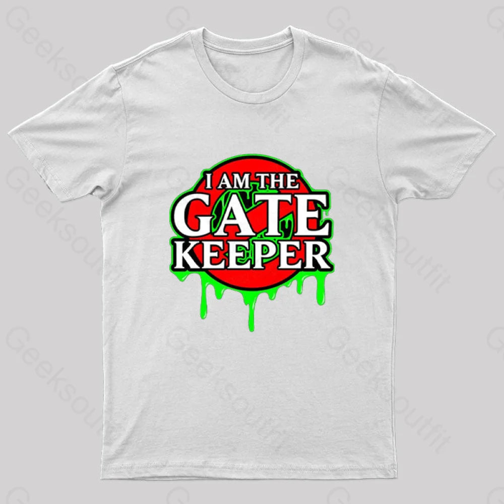 The Gatekeeper Nerd T-Shirt White / S