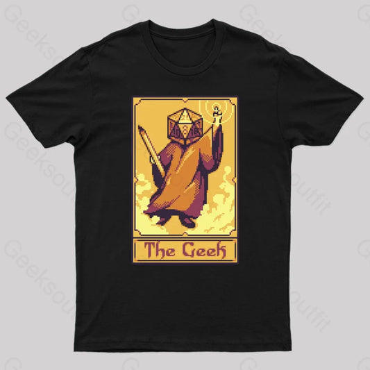 The Geek Card T-Shirt Black / S