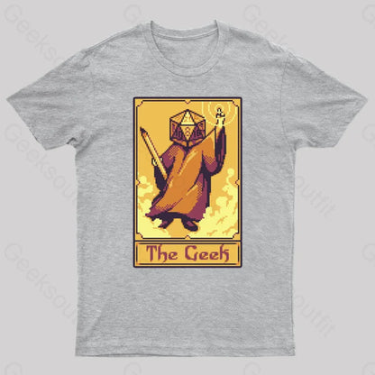 The Geek Card T-Shirt Grey / S