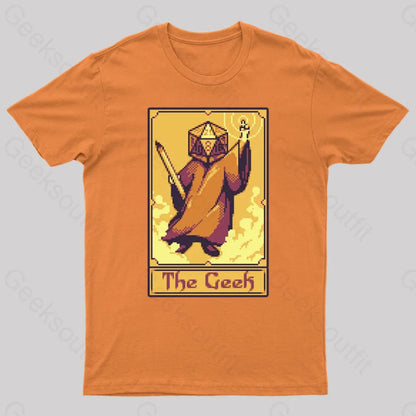 The Geek Card T-Shirt Orange / S