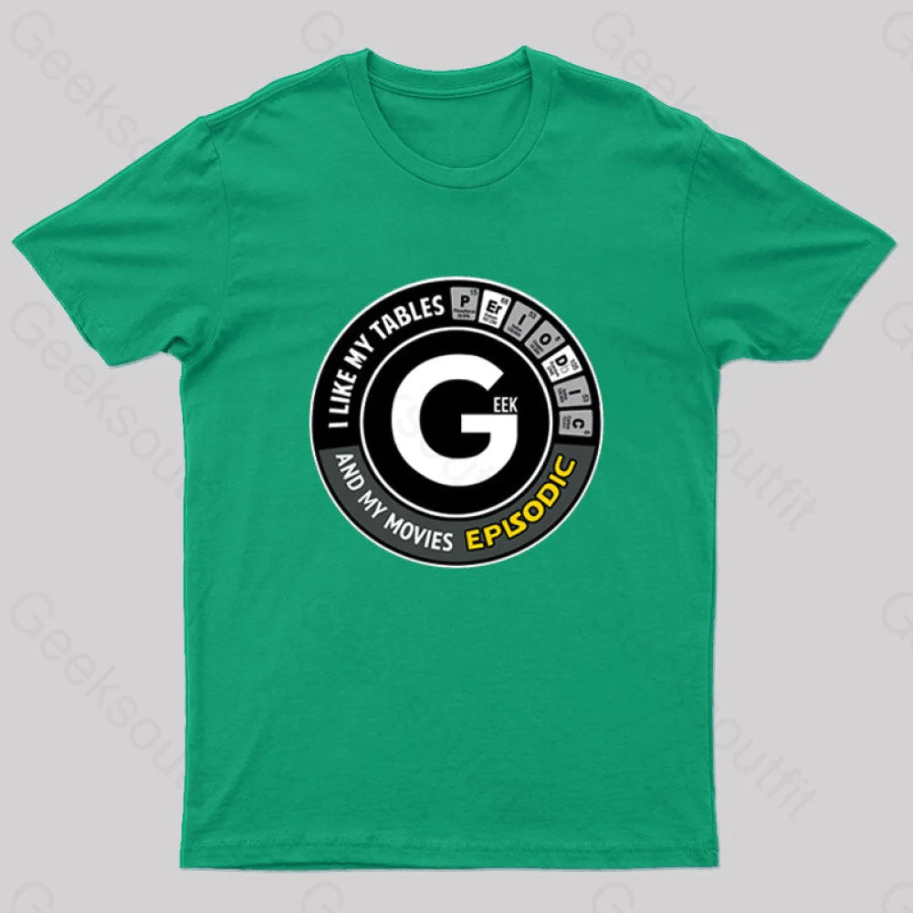 The Geek T-Shirt Green / S