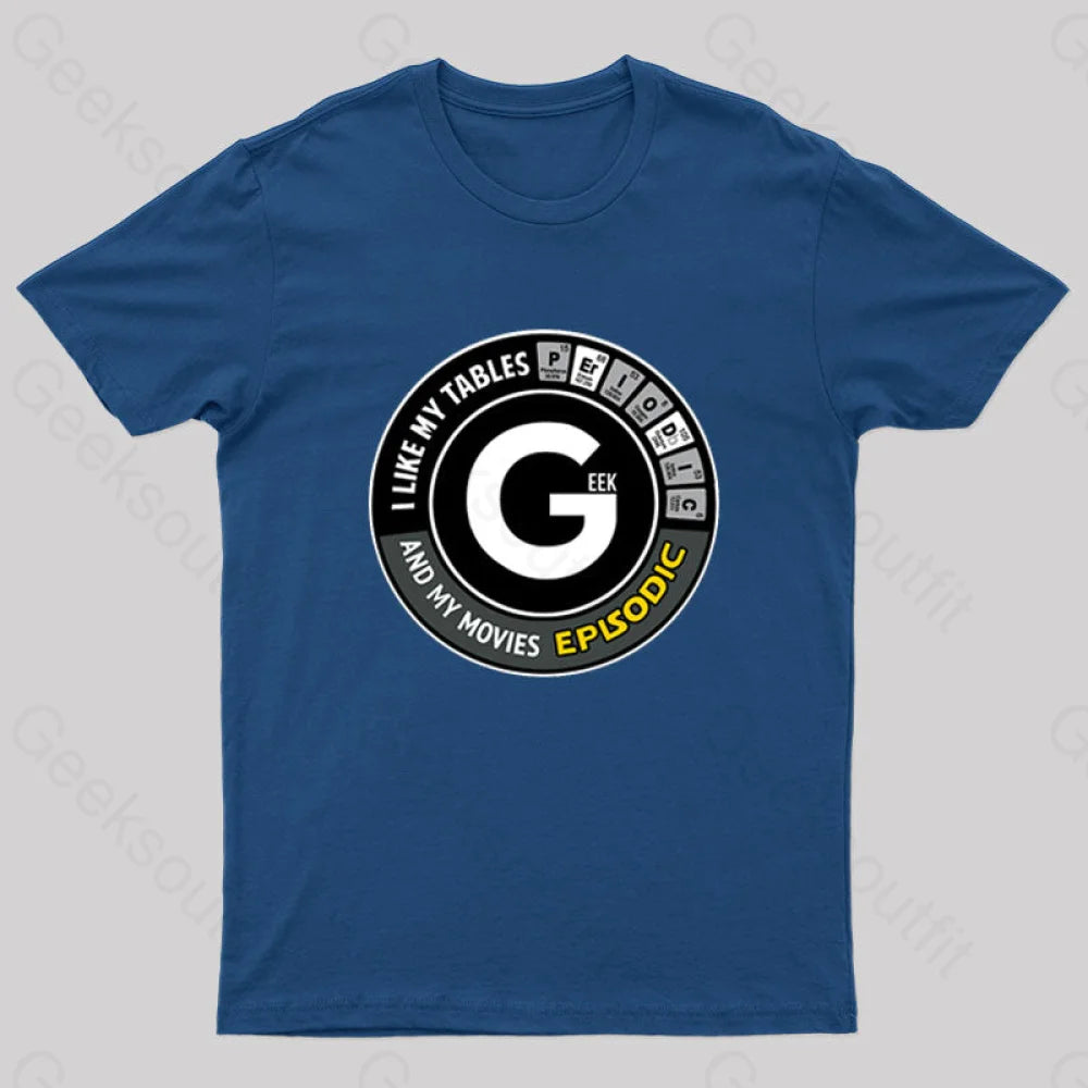 The Geek T-Shirt Navy / S