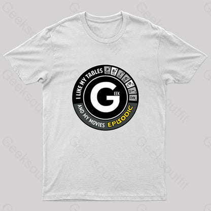 The Geek T-Shirt White / S