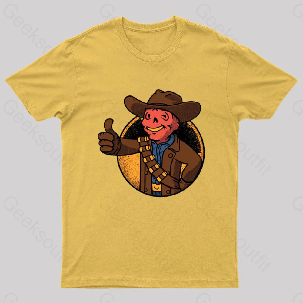 The Ghoul Nerd T-Shirt Yellow / S