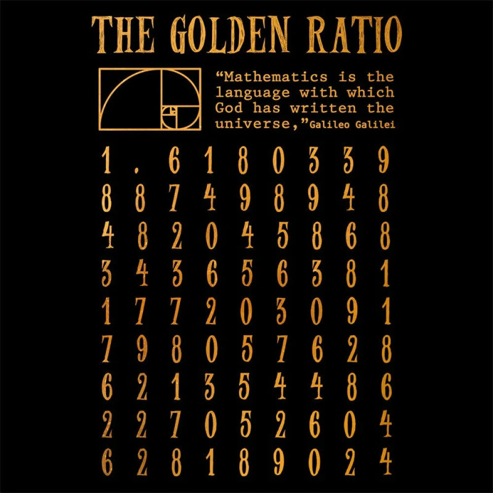 The Golden Ratio Geek T-Shirt