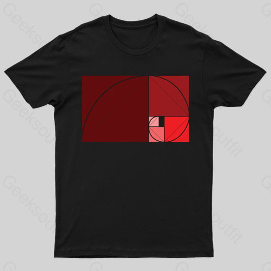 The Golden Ratio T-Shirt Black / S