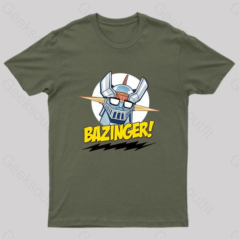 The Great Bazinger T-Shirt Army Green / S