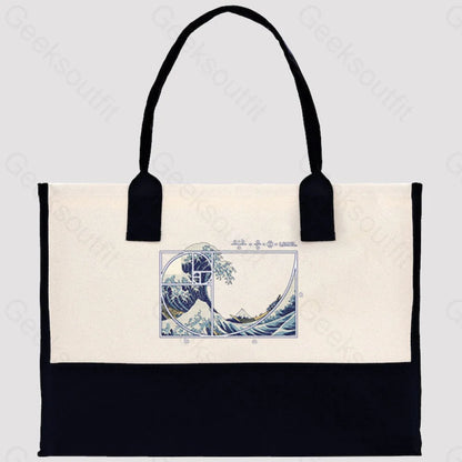 The Great Fibonacci Wave Cotton Tote Bag