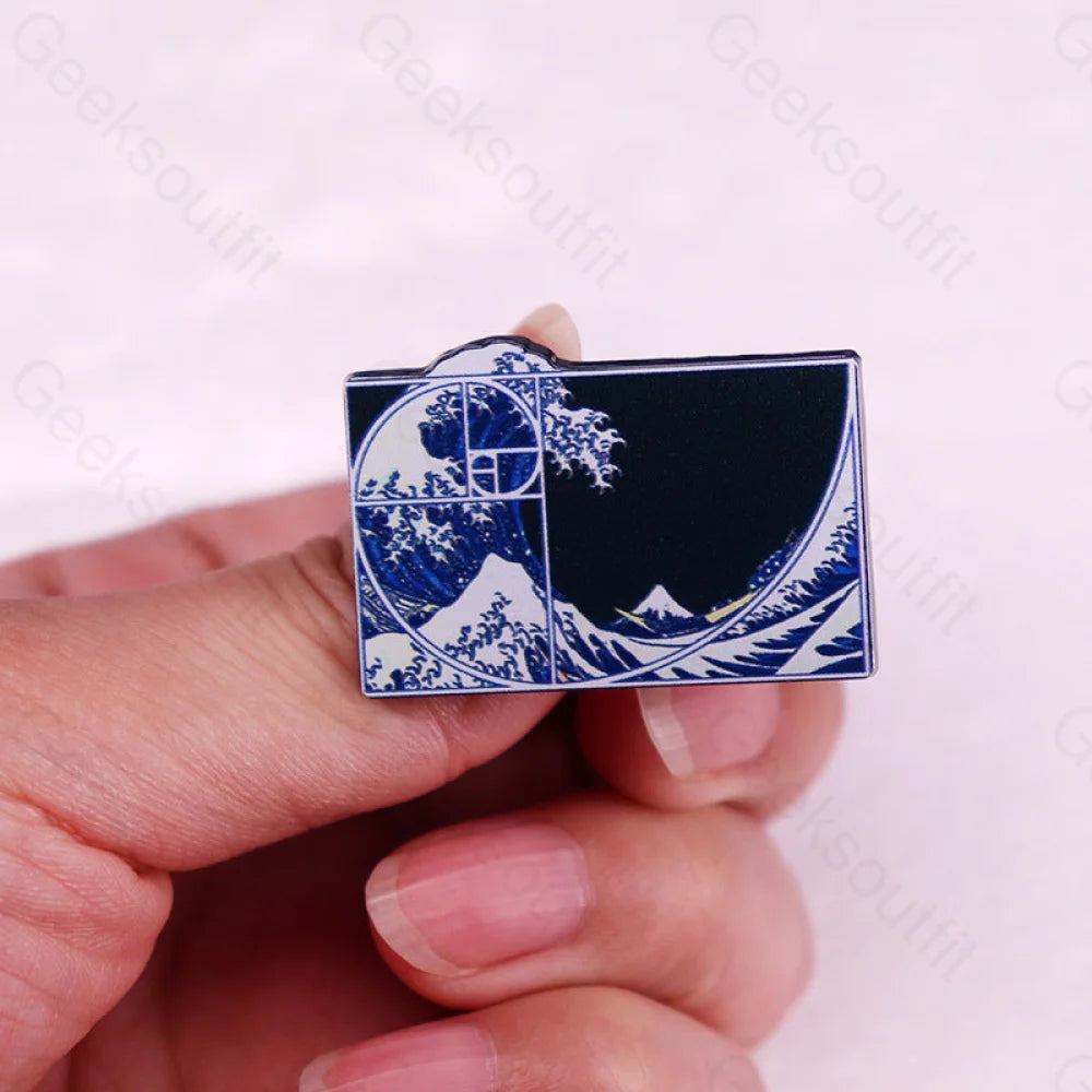 The Great Fibonacci Wave Pins