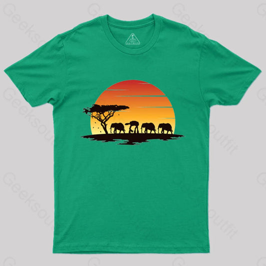 The Imperial Walk T-Shirt Green / S