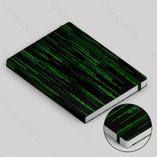 The Matrix Black Green Notebook