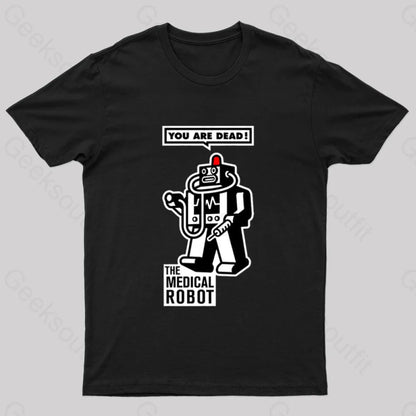 The Medical Robot Geek T-Shirt Black / S