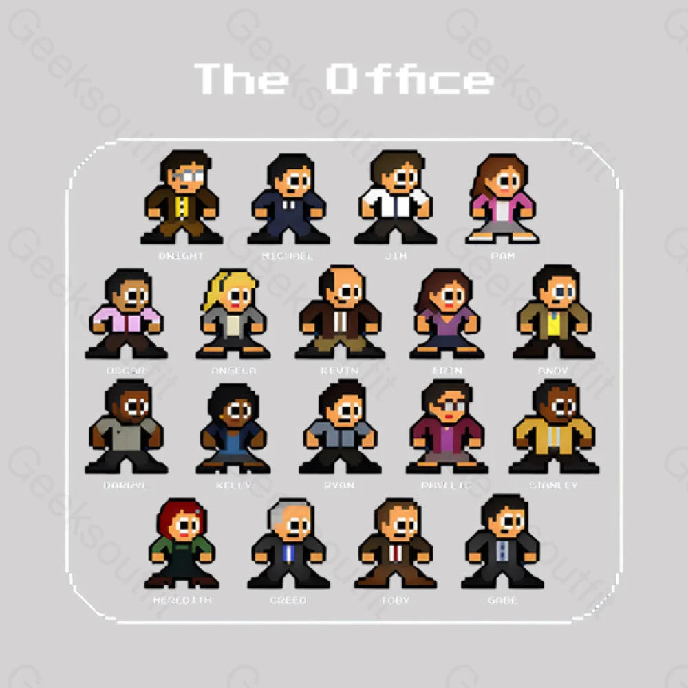 The Office 8Bits Nerd T-Shirt