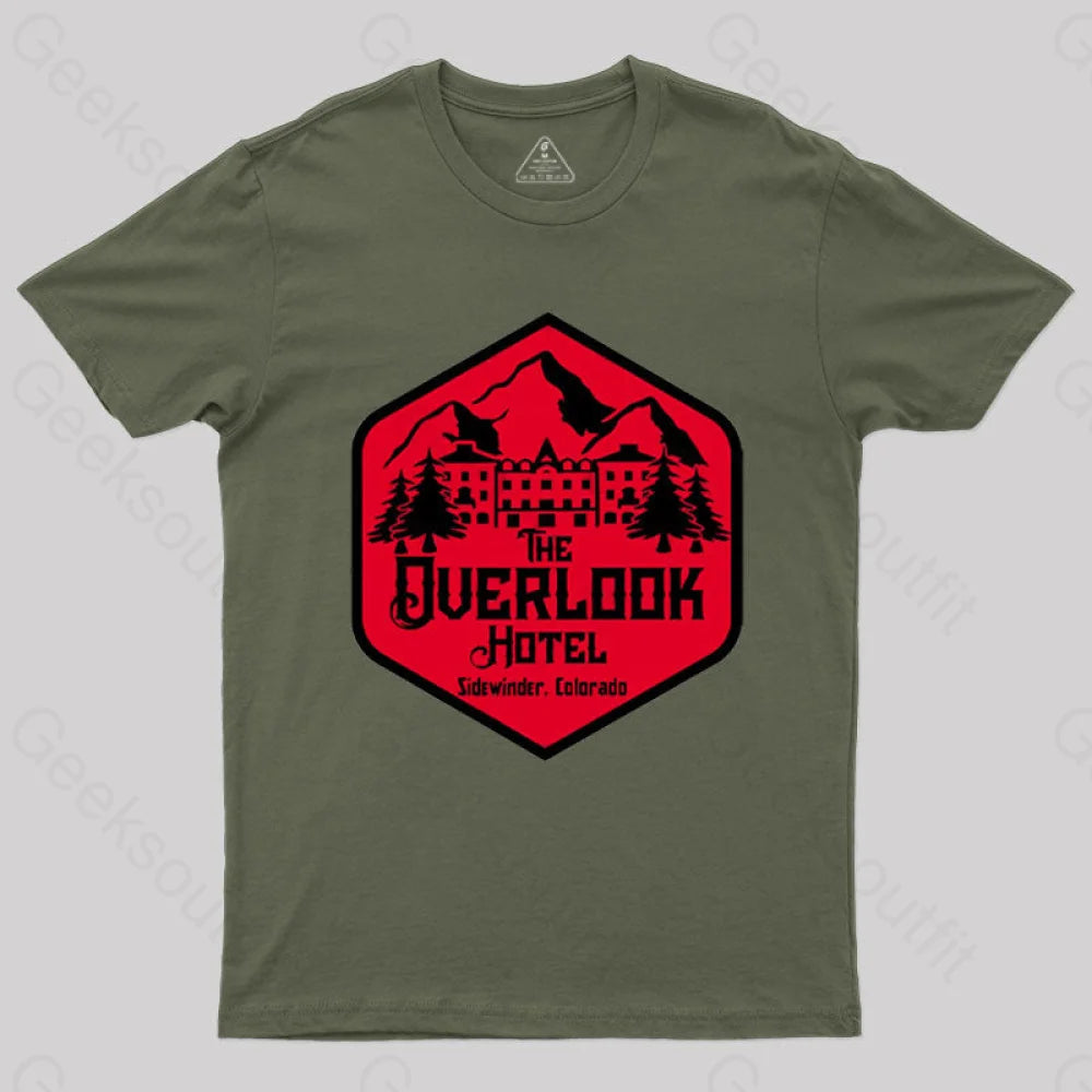 The Overlook Hotel T-Shirt Army Green / S