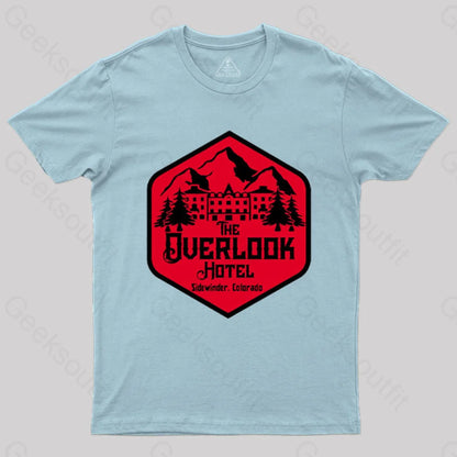 The Overlook Hotel T-Shirt Light Blue / S