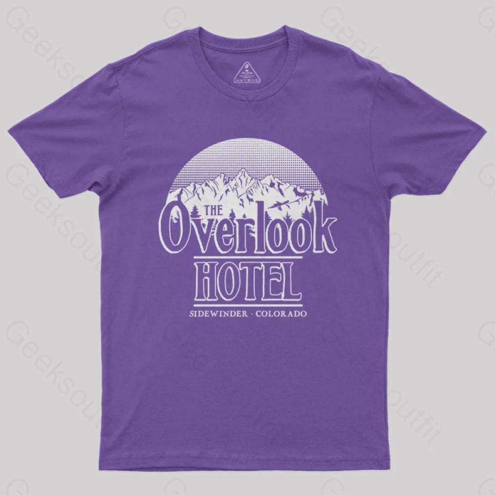 The Overlook Hotel T-Shirt Purple / S