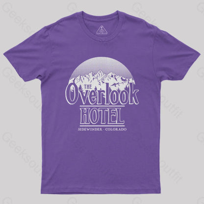 The Overlook Hotel T-Shirt Purple / S