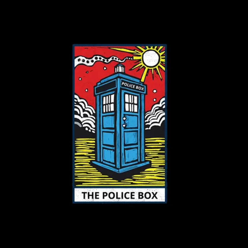 The Police Box Tarot Card T-Shirt