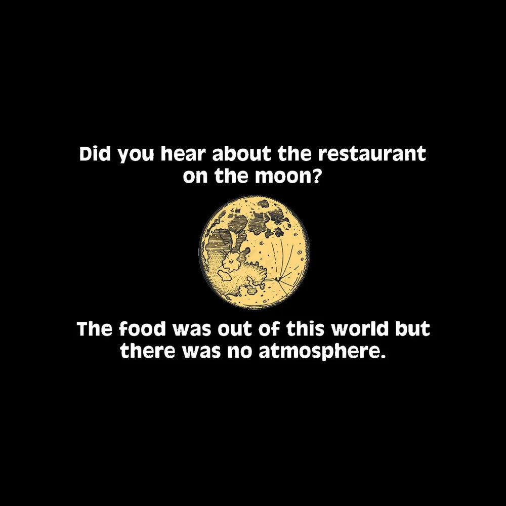 The Restaurant On Moon Geek T-Shirt