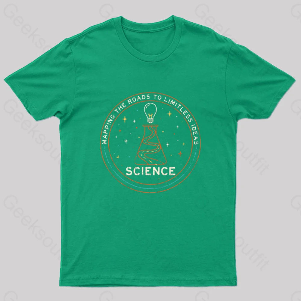 The Road To Ideas T-Shirt Green / S