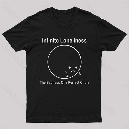 The Sadness Of A Perfect Circle Nerd T-Shirt Black / S