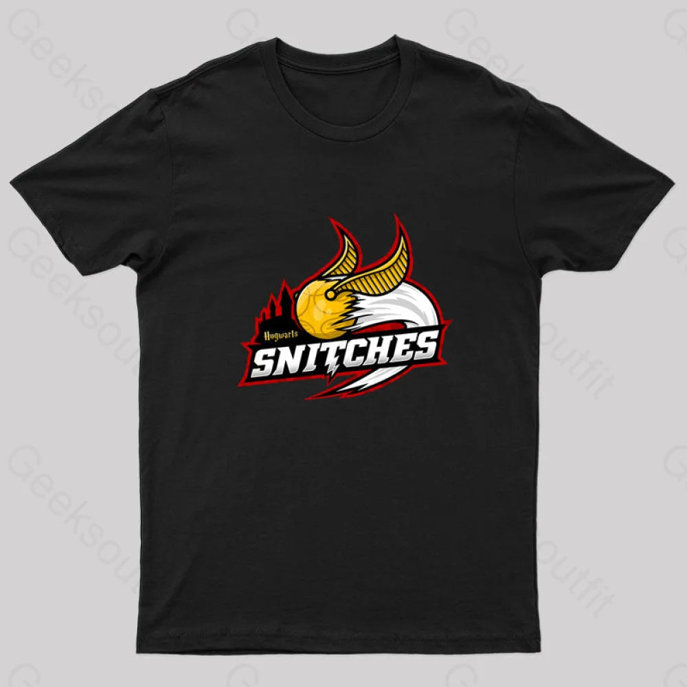 The Snitches Geek T-Shirt Black / S