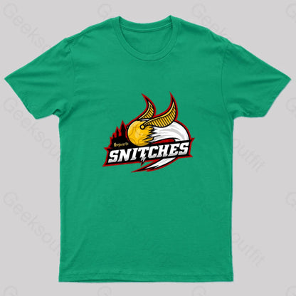 The Snitches Geek T-Shirt Green / S