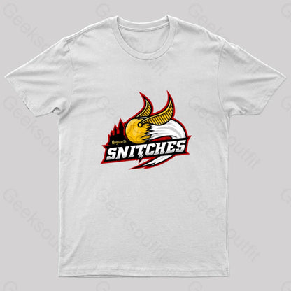 The Snitches Geek T-Shirt White / S