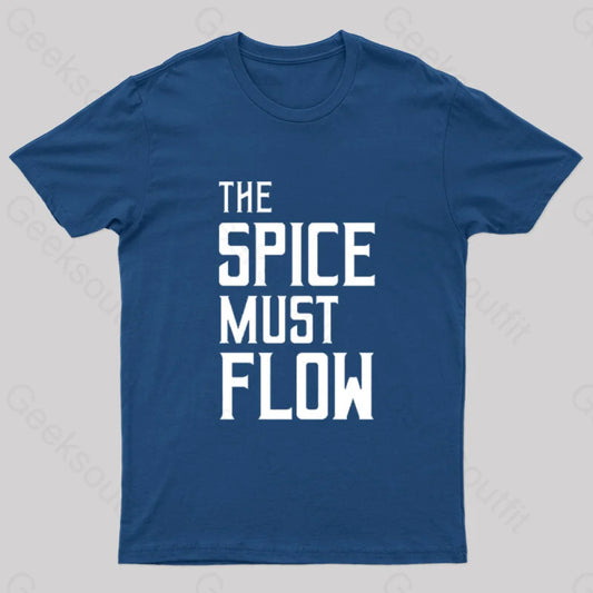 The Spice Must Flow Nerd T-Shirt Navy / S