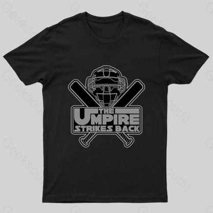 The Umpire Strikes Back Nerd T-Shirt Black / S