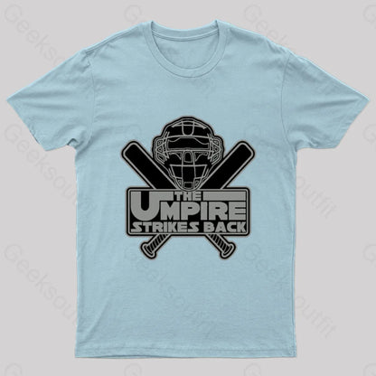 The Umpire Strikes Back Nerd T-Shirt Light Blue / S