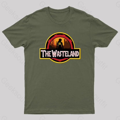 The Wasteland Geek T-Shirt Army Green / S