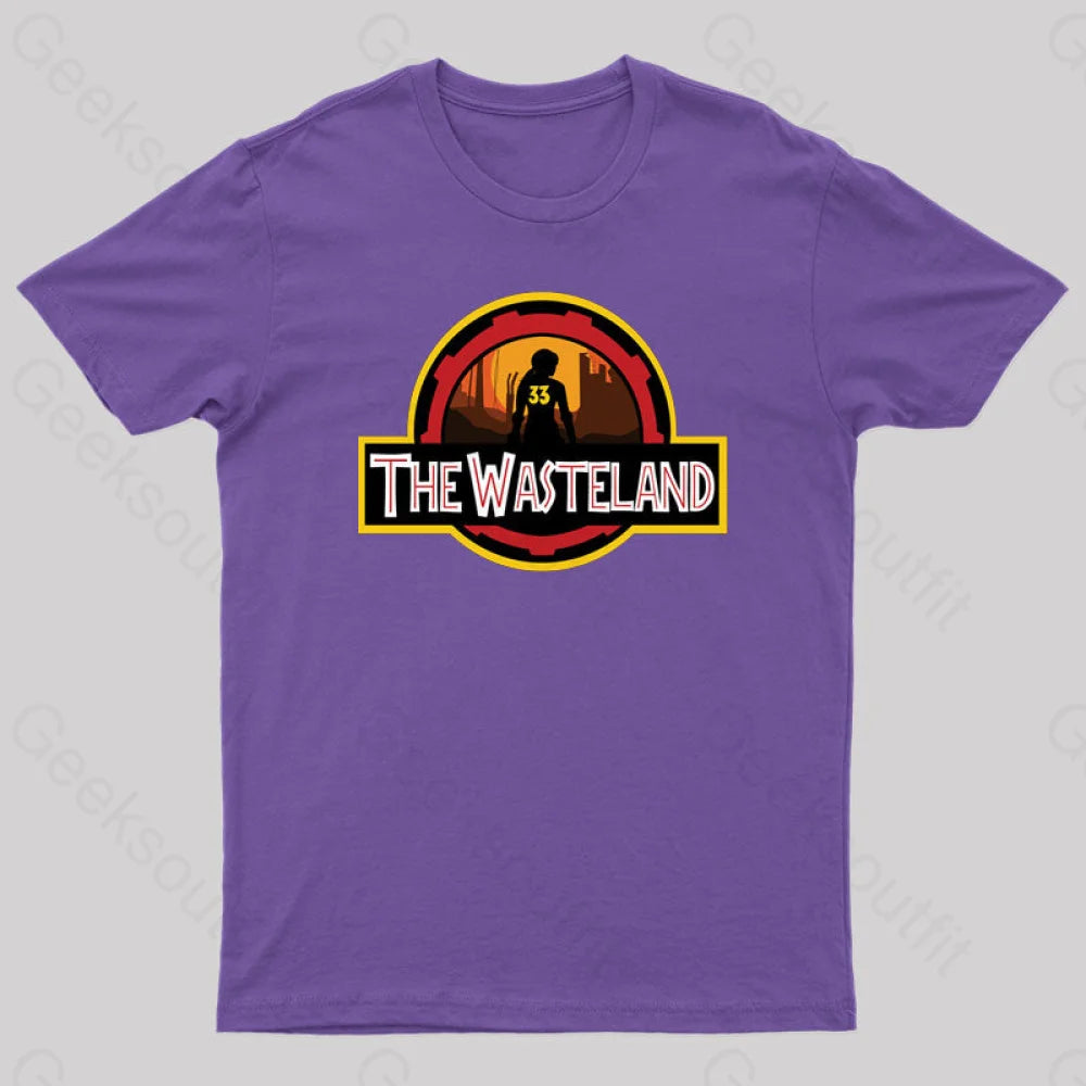 The Wasteland Geek T-Shirt Purple / S