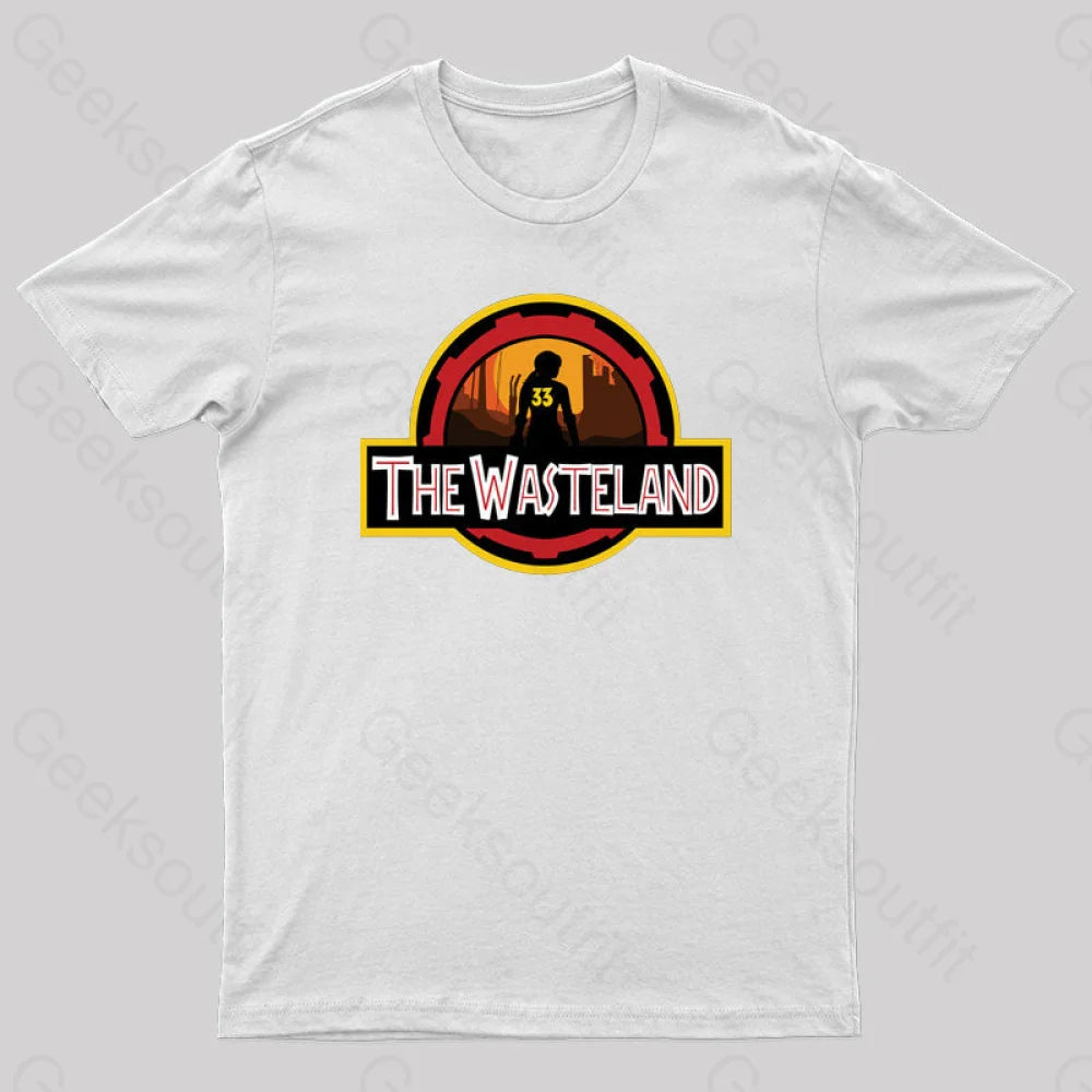 The Wasteland Geek T-Shirt White / S