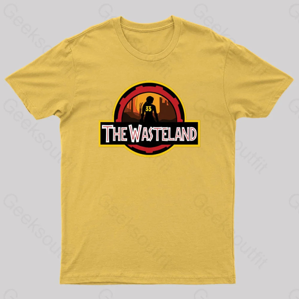 The Wasteland Geek T-Shirt Yellow / S