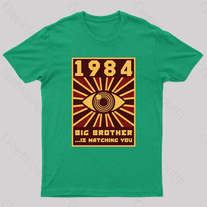 The Watcher Geek T-Shirt Green / S