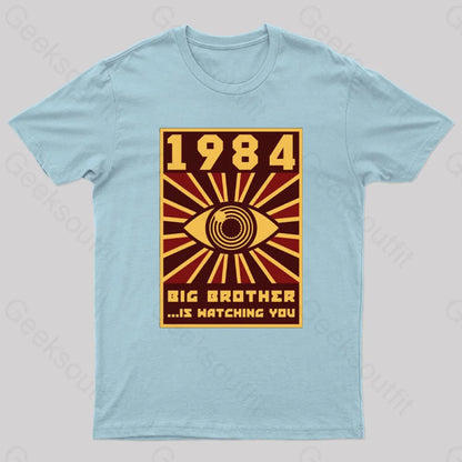 The Watcher Geek T-Shirt Light Blue / S