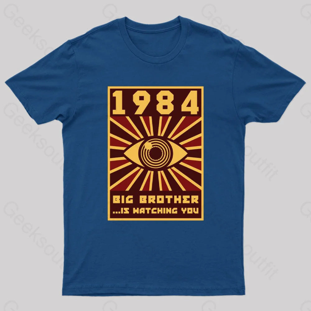 The Watcher Geek T-Shirt Navy / S