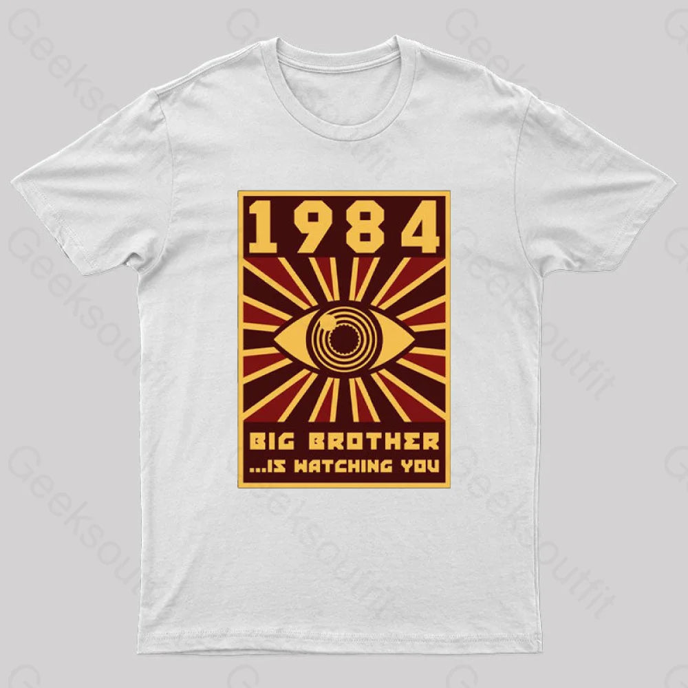 The Watcher Geek T-Shirt White / S