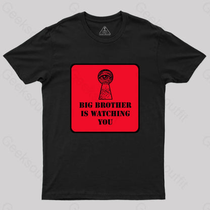 The Watcher Is Watching You T-Shirt Black / S