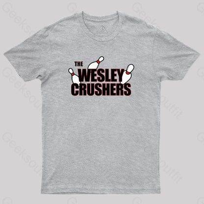 The Wesley Crushers Geek T-Shirt Grey / S