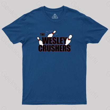 The Wesley Crushers Geek T-Shirt Navy / S